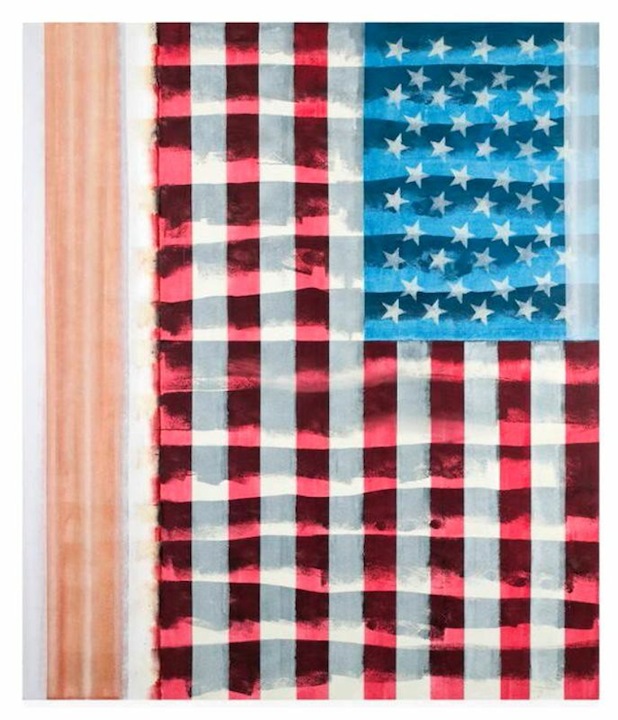 Rick Arnitz, Remodel 2007, painting img Large American Flag